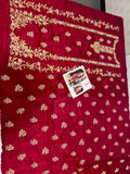 Vintage Nayab – Luxury Formal 3 Piece Suit (Tussel Silk Embellished)