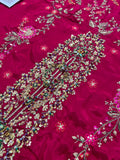 Harris Shakeel – Luxury Formal 3 Piece Suit (Tussel Silk Embellished)