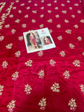 Vintage Nayab – Luxury Formal 3 Piece Suit (Tussel Silk Embellished)