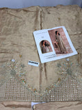 Hafsa Malik Jade | Premium Tassel Silk Embroidered Ensemble with Trouser