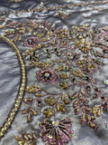 Harris Shakeel HR 06 – Luxury Formal 3 Piece Suit (Tissue Zari Embellished)