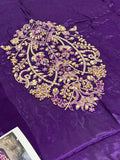 Vintage Zohra – Luxury Tussel Silk Suit with Hand Embellished Work