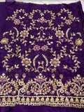 Vintage Zohra – Luxury Tussel Silk Suit with Hand Embellished Work
