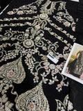 Soraya Myrren Tussal Silk Embroidered Shirt with Organza Dupatta & Trouser | Ready to Wear Collection