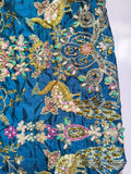 Tabya Tabeer – Luxury Tussel Silk Suit with Embroidered Hand Work
