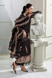 Maria B - 3 Pc Embroidered chiffon Black