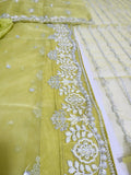 Elan Léonore (EP-21218) – Luxury Organza Suit with Zardozi Embroidery