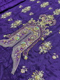 Vintage Zohra – Luxury Tussel Silk Suit with Hand Embellished Work