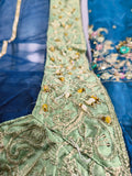 Tabya Tabeer – Luxury Tussel Silk Suit with Embroidered Hand Work