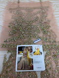 Faiza Saqlain Mahveen | Premium Net Embroidered Bridal Ensemble with Naqshi & Dabka