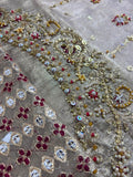 Harris Shakeel Sehar Blues – Luxury Maxi with Double Dupatta (Tussel Zari Embellished)