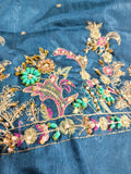 Tabya Tabeer – Luxury Tussel Silk Suit with Embroidered Hand Work