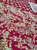 Harris Shakeel Areesha – Luxury Formal 3 Piece Suit (Tussel Silk Embellished)