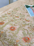 Shazia Kyani Tussel Silk 4 – Luxury Formal 3 Piece Suit (Embellished)
