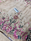 Hussain Rehar Aurelia Gold Raw Silk Luxury Formal Dress