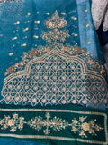 Maria B – Luxury Organza Suit (Embellished Shirt & Sharara)