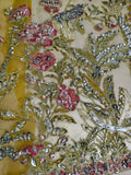 Husain Rehar Bano – Luxury Organza Silk Sharara Suit with Kora Dabka Work