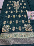 Vintage Zohra – Luxury Tussel Silk Suit with Hand Embellished Work