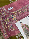 Mirha Imran Formal Maxi Lehenga with Net Dupatta | Fourteen-Panel Embroidered Collection