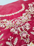 Product Title
Tabeer – Magenta Sheesha Silk Suit with Hand Work
