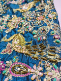 Tabya Tabeer – Luxury Tussel Silk Suit with Embroidered Hand Work