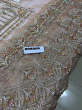 Mirha Imran Tealeh Embroidered Organза Shirt Sharara Set with Dupatta | Contemporary Couture Collection
