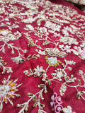 Product Title
Tabeer – Magenta Sheesha Silk Suit with Hand Work