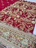 Harris Shakeel Areesha – Luxury Formal 3 Piece Suit (Tussel Silk Embellished)