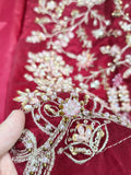 Product Title
Tabeer – Magenta Sheesha Silk Suit with Hand Work