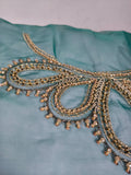 Maria B Zamrood Ara – Luxury Organza Sharara Suit with Adda Work