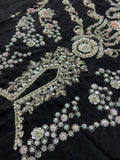 Soraya Myrren Tussal Silk Embroidered Shirt with Organza Dupatta & Trouser | Ready to Wear Collection