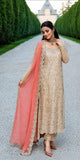 Shazia Kyani Tussel Silk 4 – Luxury Formal 3 Piece Suit (Embellished)