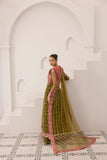 Mirha Imran Formal Maxi Lehenga with Net Dupatta | Fourteen-Panel Embroidered Collection