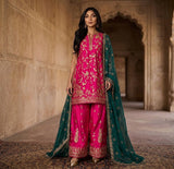 Vintage 03 – Luxury Tussel Silk Suit with Hand Embellished Work