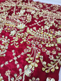 Harris Shakeel Areesha – Luxury Formal 3 Piece Suit (Tussel Silk Embellished)