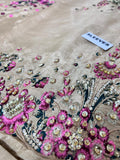 Hussain Rehar Aurelia Gold Raw Silk Luxury Formal Dress