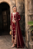 Vintage Nayab – Luxury Formal 3 Piece Suit (Tussel Silk Embellished)