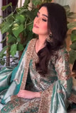 Harris Shakeel Sea-Green Gold – Addawork Formal Wedding Suit