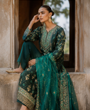 Vintage Zohra – Luxury Tussel Silk Suit with Hand Embellished Work