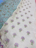 Nomi Ansari Maryam Nawaz Multi Color | Premium Tassel Silk Embroidered Ensemble