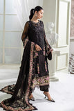 Maria B - 3 Pc Embroidered chiffon Black