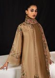 Hussain Rehar Aurelia Gold Raw Silk Luxury Formal Dress