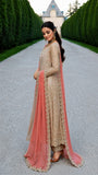 Shazia Kyani Tussel Silk 4 – Luxury Formal 3 Piece Suit (Embellished)