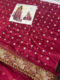Harris Shakeel Aisha Afridi – Luxury Formal 3 Piece Suit (Tussel Silk Embellished