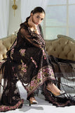 Maria B - 3 Pc Embroidered chiffon Black