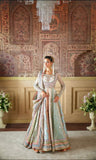 Nomi Ansari Maryam Nawaz Multi Color | Premium Tassel Silk Embroidered Ensemble