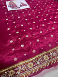 Harris Shakeel Aisha Afridi – Luxury Formal 3 Piece Suit (Tussel Silk Embellished