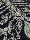 Soraya Myrren Tussal Silk Embroidered Shirt with Organza Dupatta & Trouser | Ready to Wear Collection