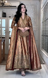 Harris Shakeel Aswad – Luxury Formal 3 Piece Suit (Tissue Zari Embellished)