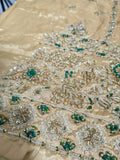 Maria B Luxury Suit – 3 Piece (Tussel Silk Embellished)